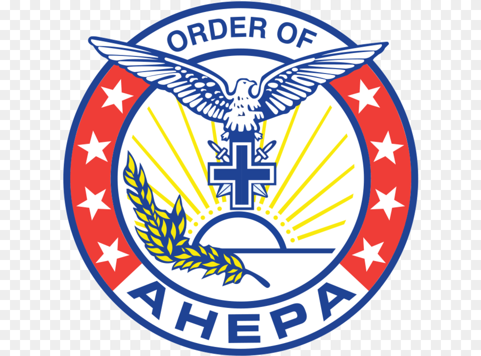 Ahepa Logo Reworked American Hellenic Educational Progressive Association, Badge, Emblem, Symbol Free Png