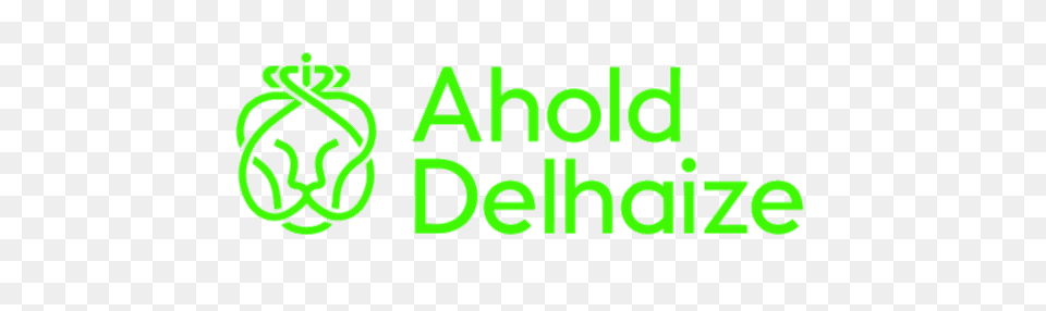 Ahold Delhaize Bright Green Logo, Recycling Symbol, Symbol, Text, Dynamite Png Image