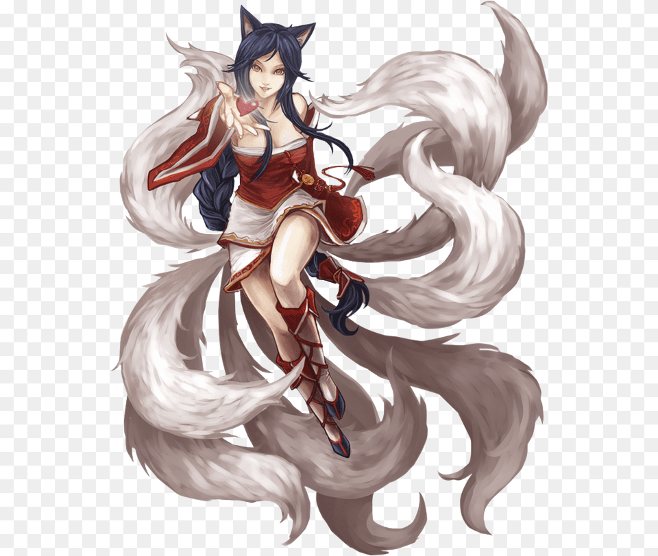 Ahri From League Of Legends Ahri, Book, Comics, Publication, Adult Png Image