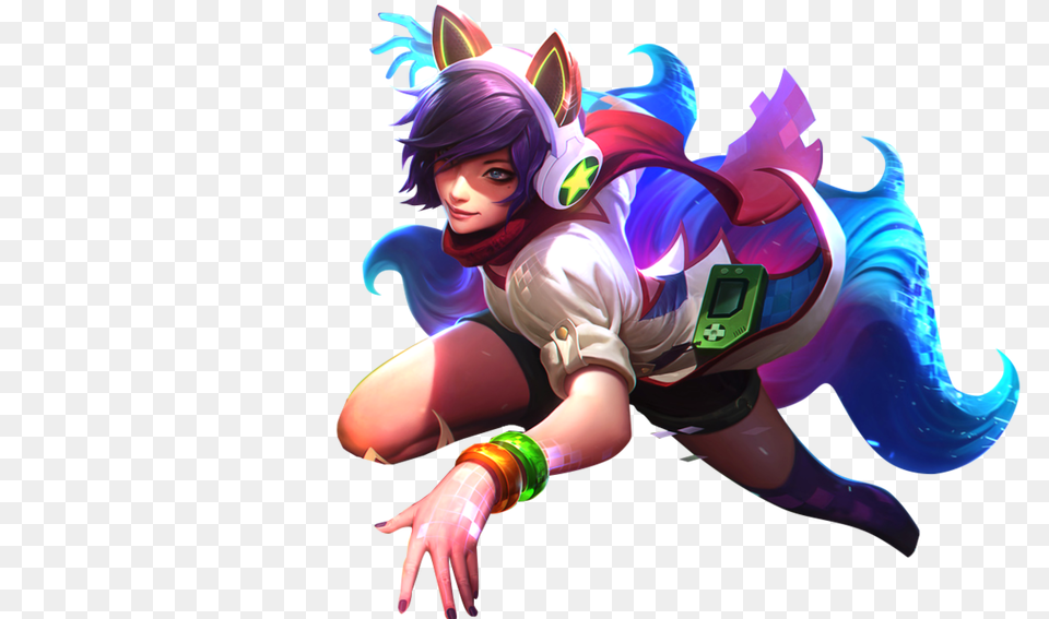 Ahri Image Purepng Transparent Cc0 Image Transparent League Of Legends, Baby, Book, Comics, Person Free Png Download