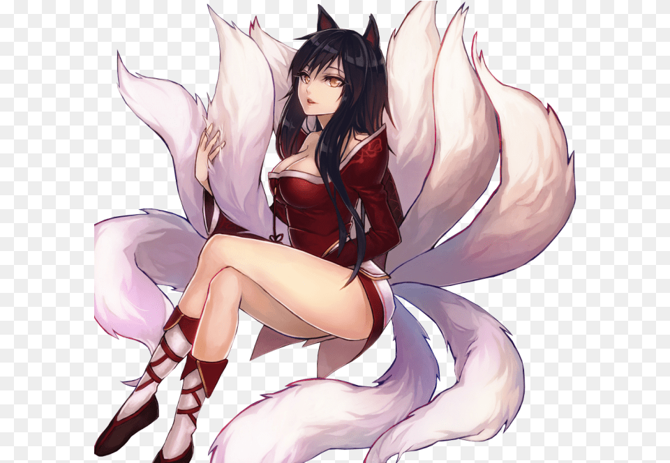 Ahri League Of Legends, Publication, Book, Comics, Adult Png