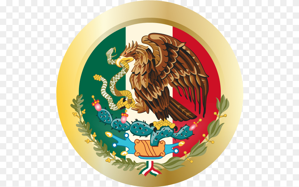 Ahs Gold Seal Cerveza Homebrew Ingredient Kit Aguila Delabandera De Mexico, Animal, Bird, Vulture, Eagle Free Transparent Png