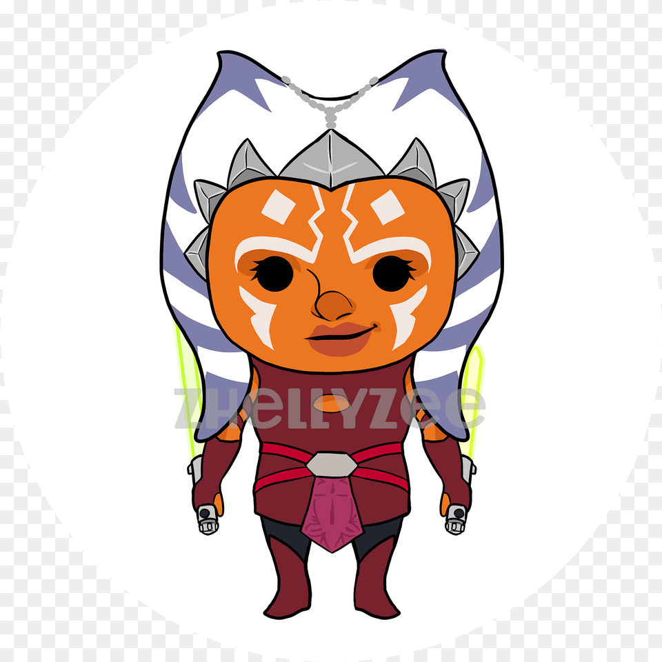 Ahsoka Tano Pillow Plush Ahsoka Tano, Baby, Person Png Image