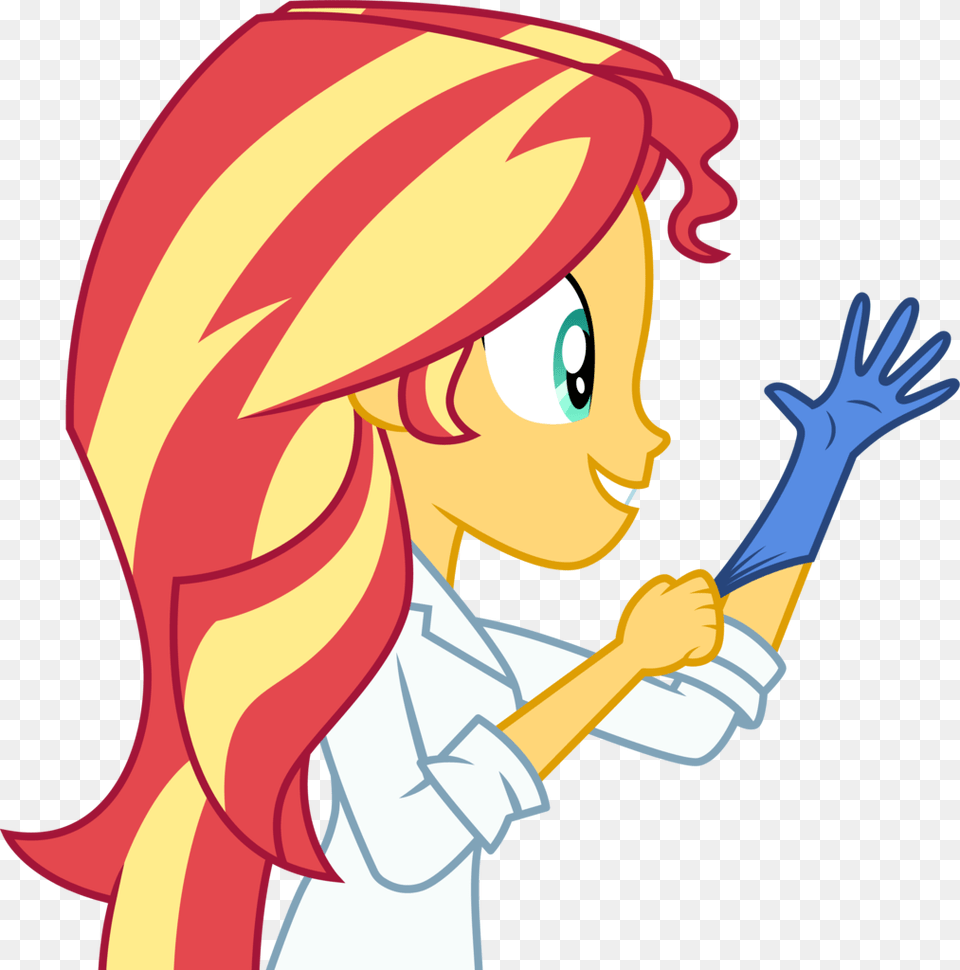 Ai Available Artist Mlp Eg Sunset Shimmer Scientist, Book, Comics, Publication, Adult Free Png