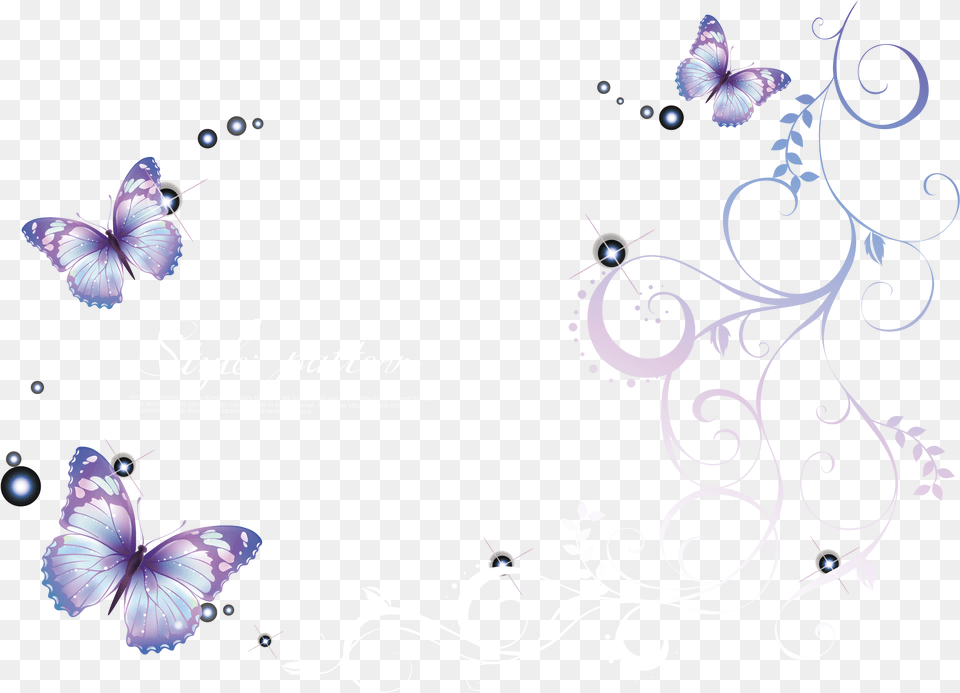 Ai Vector Butterfly Background Purple Butterfly Background, Art, Floral Design, Graphics, Pattern Png