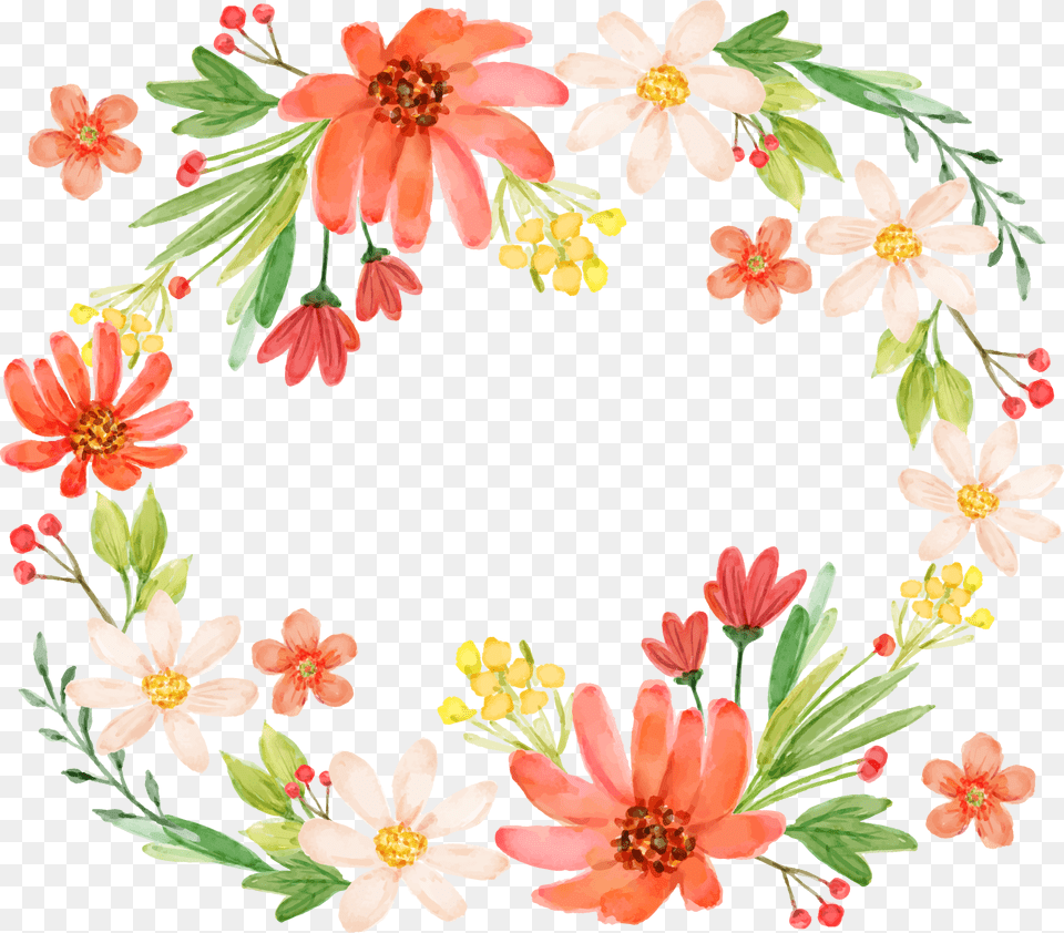 Ai Vector Flower Flower Poster Decoration, Art, Floral Design, Graphics, Pattern Free Png Download