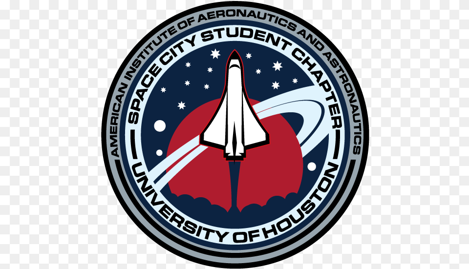 Aiaa University Of Houston United Federation Of Planets, Emblem, Symbol, Logo, Aircraft Free Transparent Png