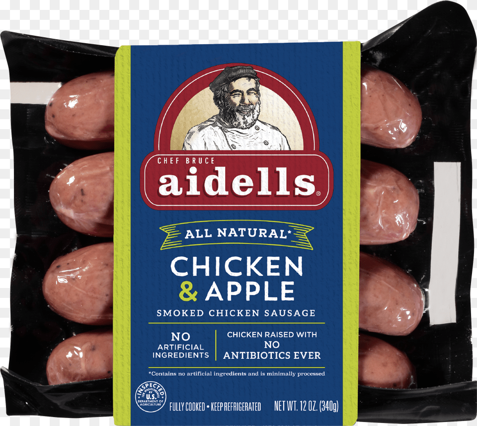 Aidells Italian Chicken Sausage, Logo, Food, Produce, Grain Png