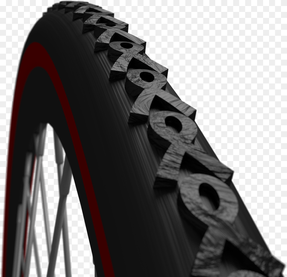 Aids Red Ribbon Ride Tread Bicycle Tire, Alloy Wheel, Car, Car Wheel, Machine Free Transparent Png