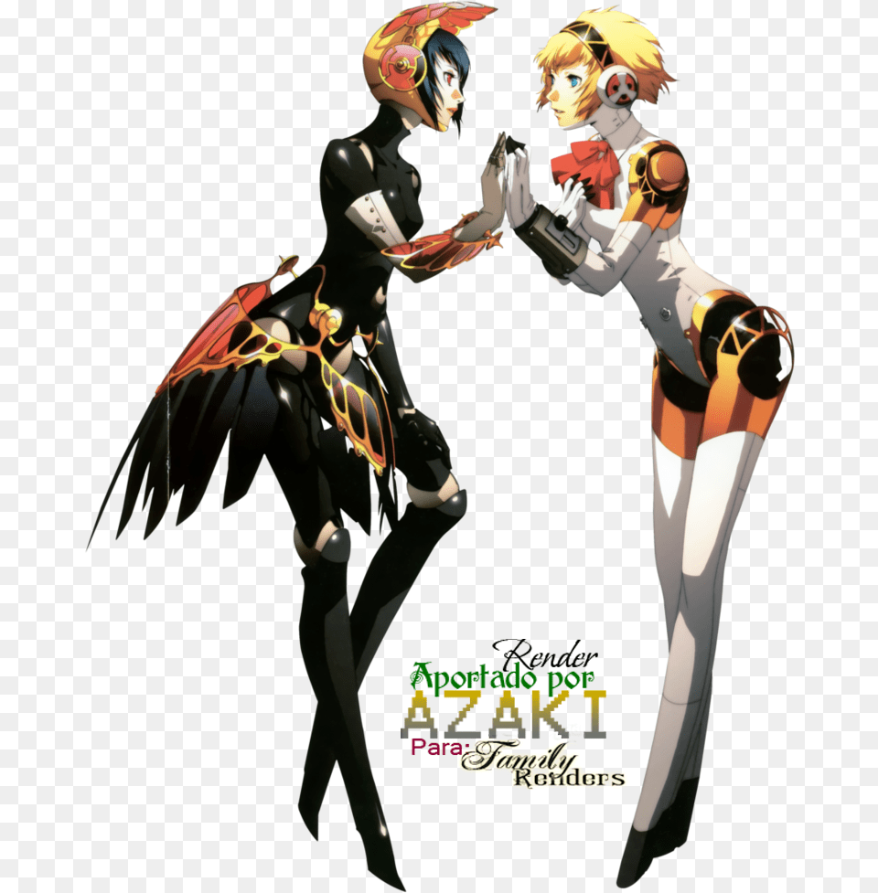 Aigis Persona 3 P3 Aigis And Metis, Book, Publication, Comics, Adult Free Png Download