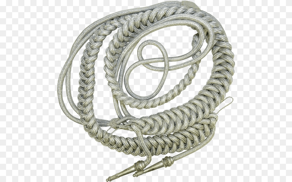 Aiguillette Background Silver, Rope, Accessories, Jewelry, Necklace Free Png Download