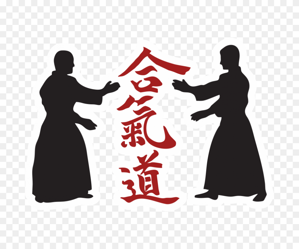 Aikido, Adult, Wedding, Stencil, Person Free Png Download