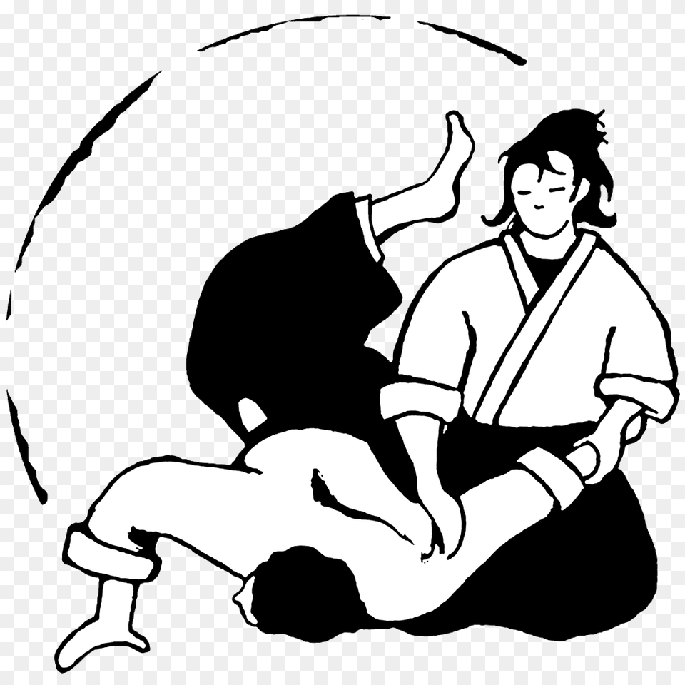 Aikido, Stencil, Judo, Sport, Person Free Png Download