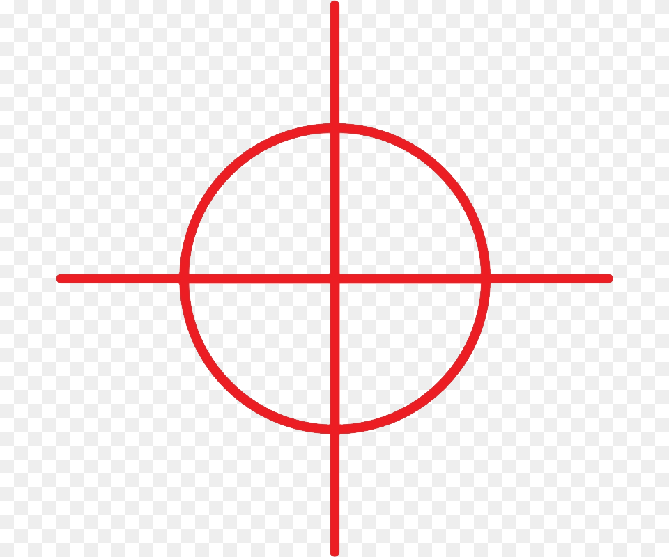 Aim, Cross, Symbol, Bow, Weapon Free Png Download