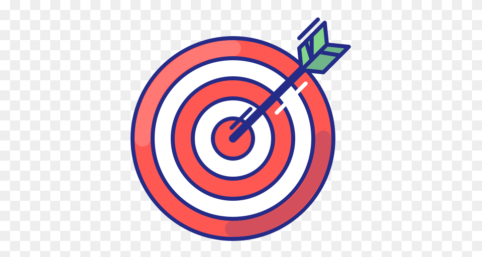 Aim Arrow Bullseye Purpose Strategy Target Icon, Game, Darts, Dynamite, Weapon Png