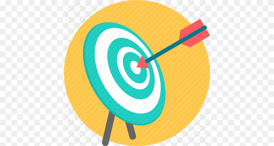 Aim Bullseye Dartboard Focus Goal Target Targeting Icon, Darts, Game Free Transparent Png