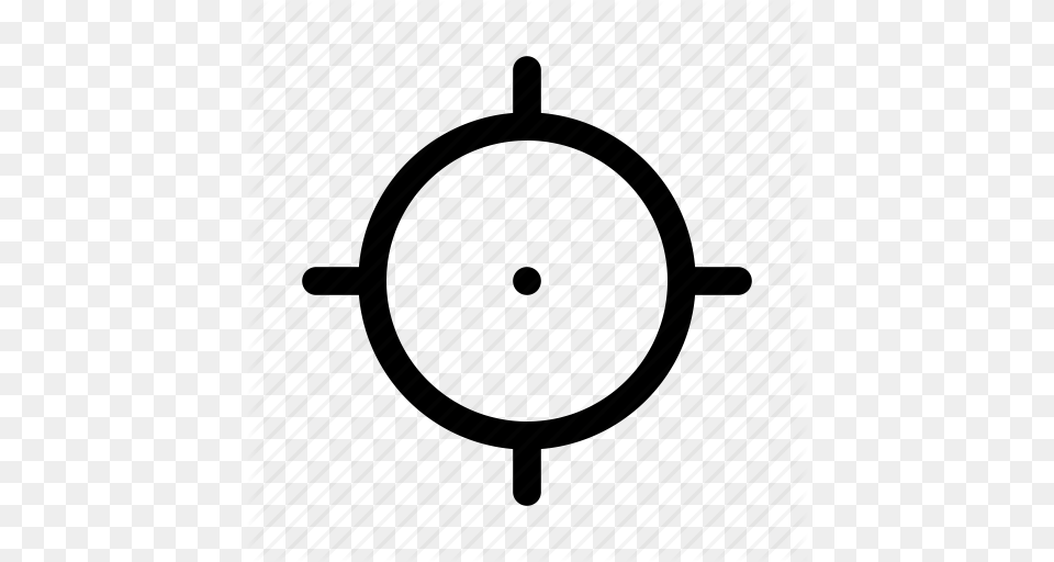 Aim Crosshair Ios Target Web Icon Png