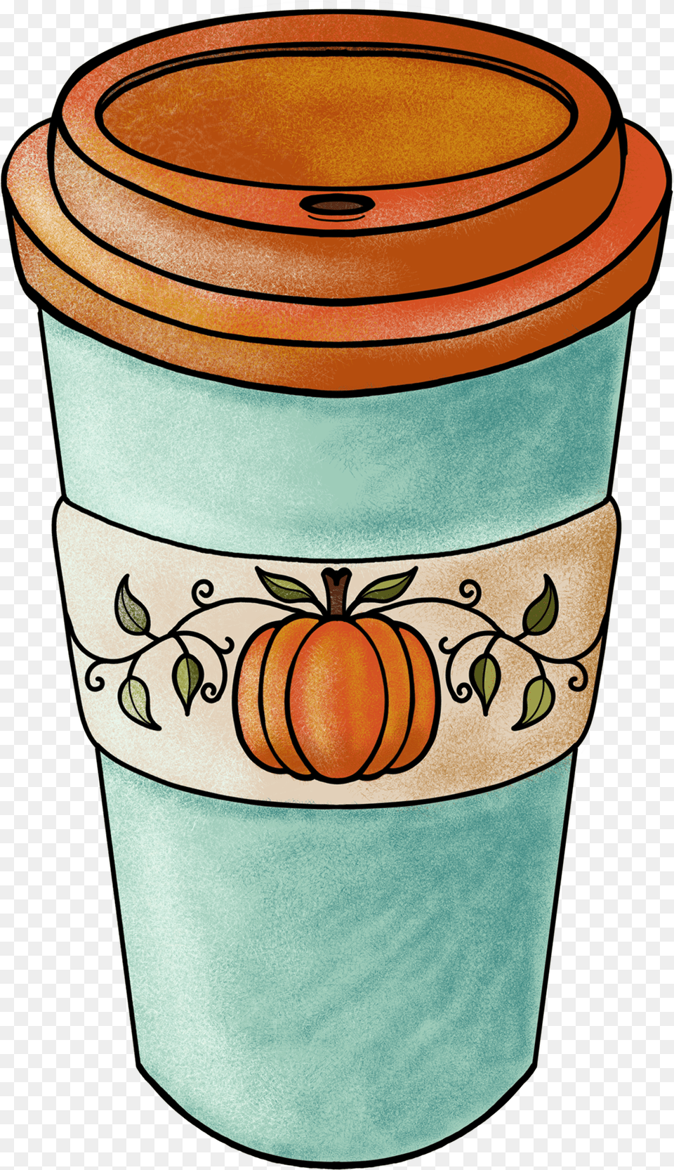 Aimie Clouse Fall Pumpkin Spice Clipart Transparent, Cookware, Jar, Pot, Pottery Free Png Download