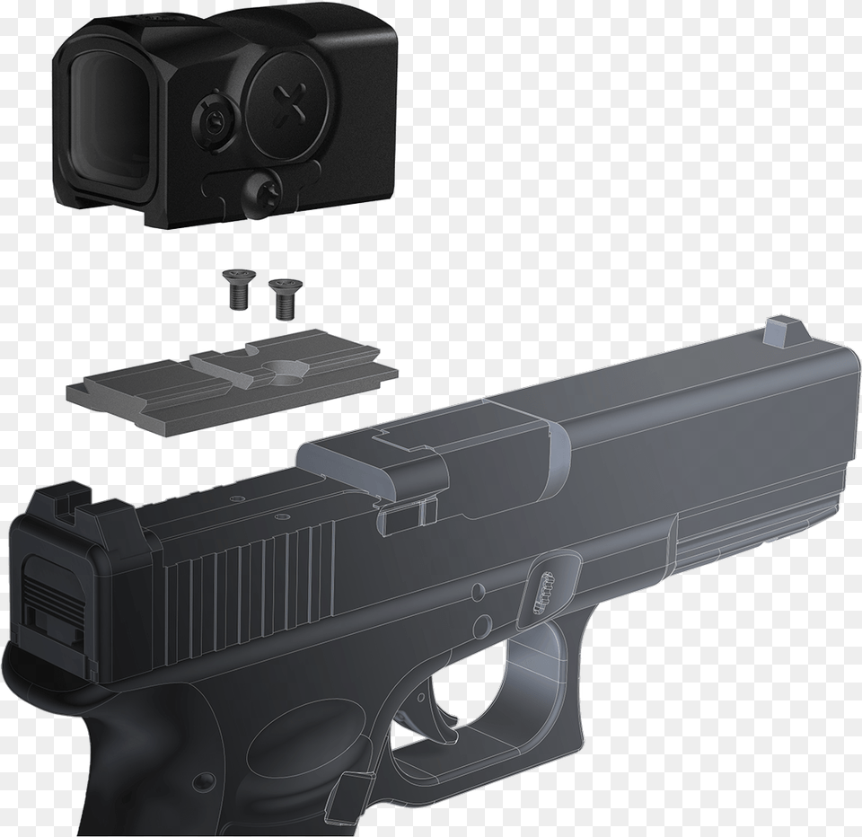 Aimpoint Acro C, Firearm, Gun, Handgun, Weapon Free Png