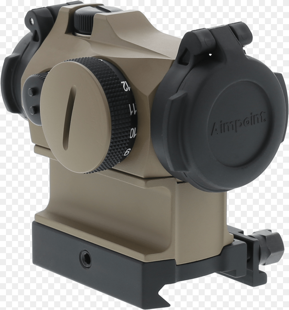 Aimpoint Micro T 2 Flat Dark Earth Red Dot Sight Aimpoint Ab, Camera, Electronics, Video Camera Free Png Download