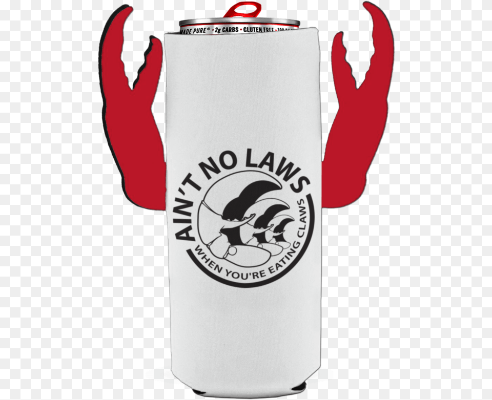 Ain T No Laws When You Re Eating Claws Crab Claw Illustration, Can, Tin Png