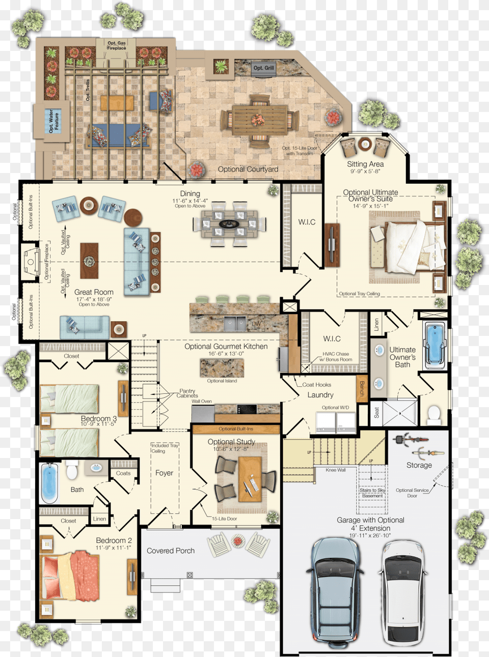 Ainsley 1st Floor House Plan, Chart, Diagram, Floor Plan, Plot Free Png Download