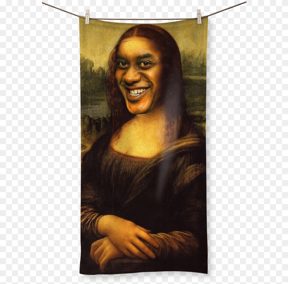 Ainsley Harriott As The Mona Lisa Sublimation All Mona Lisa, Adult, Portrait, Photography, Person Free Png Download