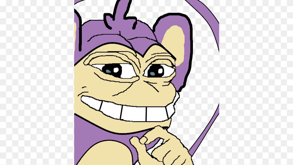 Aipom Pepe Shrek Pepe, Book, Comics, Publication, Purple Png