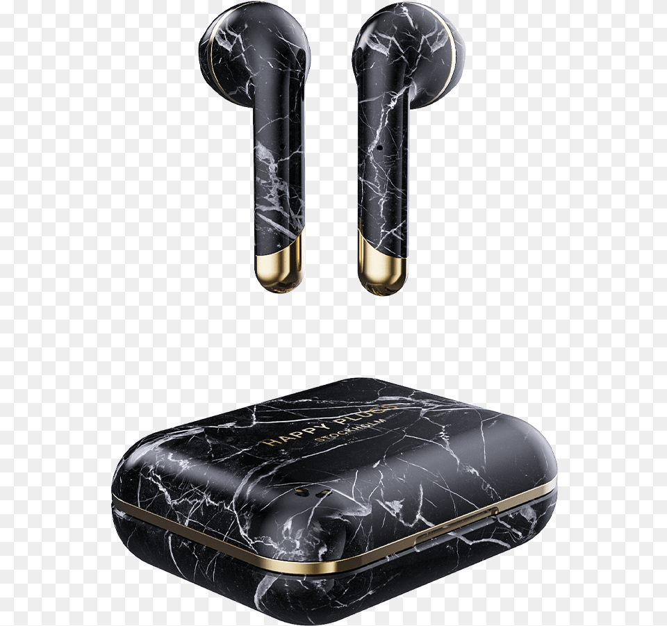 Air 1 Black Marble Limited Edition Happy Plugs Limited Edition, Sink, Sink Faucet, Electronics Free Png Download