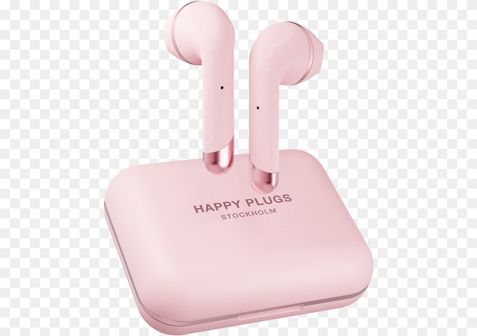 Air 1 Plus Earbud Pink Gold Happy Plugs Air 1 Plus In Ear, Electronics, Cushion, Home Decor Png Image