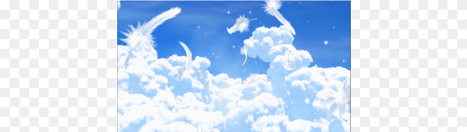 Air Anime Wings Gif, Azure Sky, Cloud, Nature, Outdoors Free Png Download
