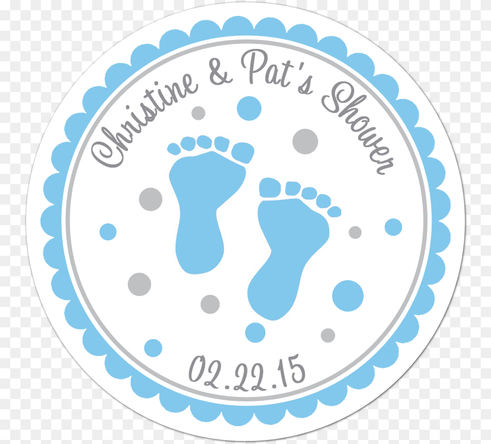Air Balloon Baby Shower Stickers, Footprint, Disk Free Transparent Png