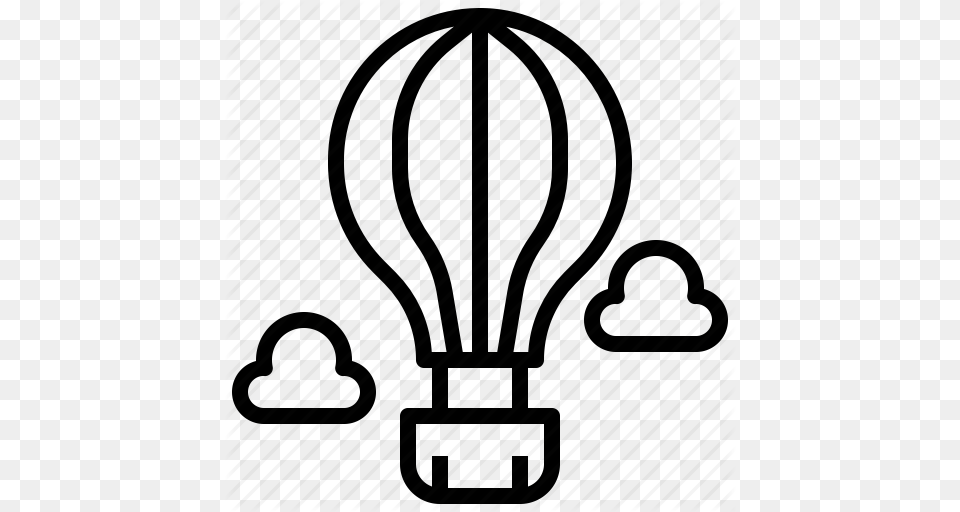 Air Balloon Birthday Gift Hot Party Icon, Light, Aircraft, Transportation, Vehicle Free Png