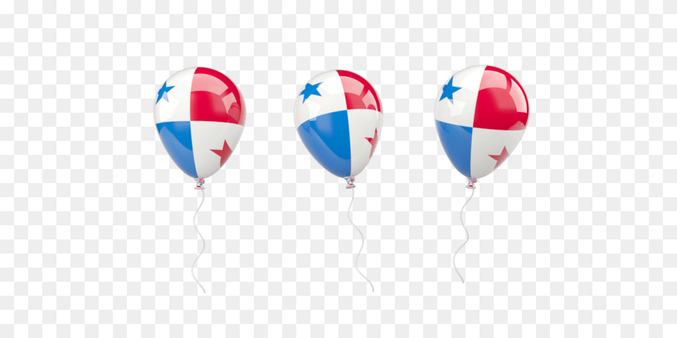 Air Balloons Illustration Of Flag Of Panama, Balloon, Aircraft, Transportation, Vehicle Free Png