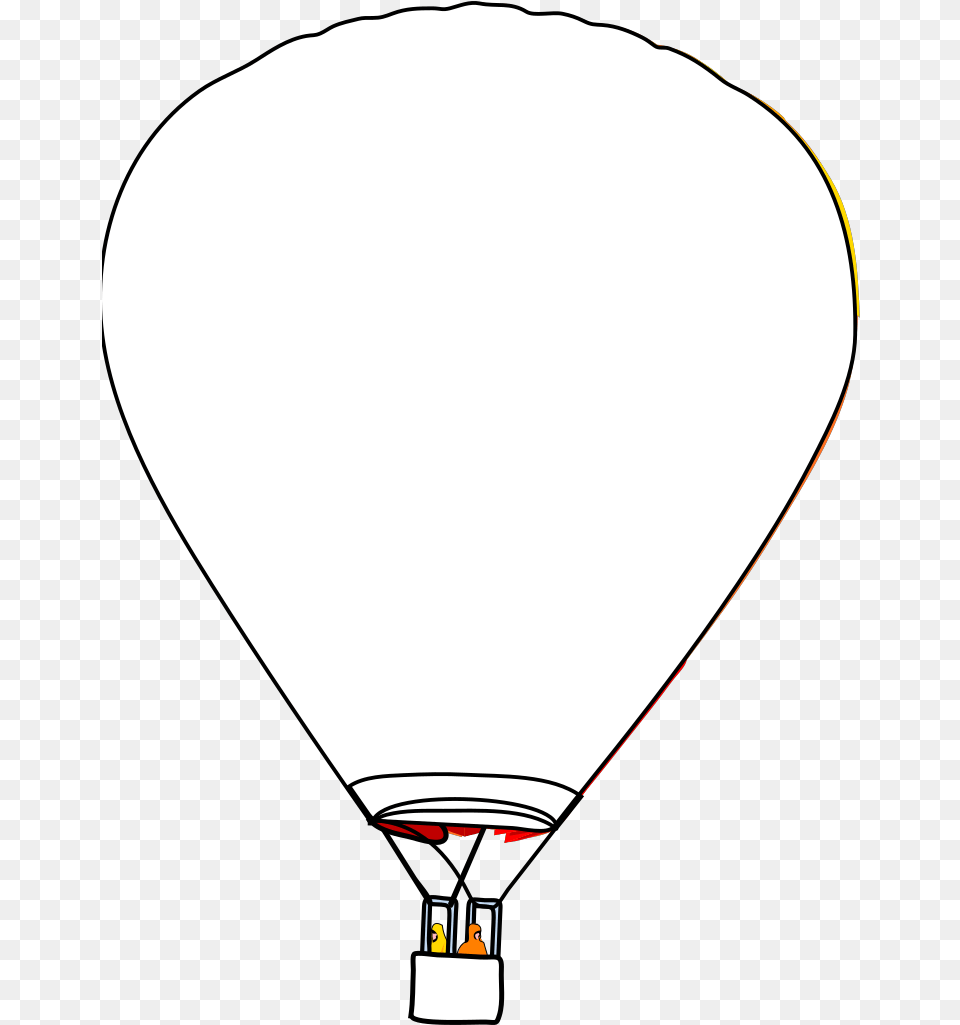Air Baloon Svg Clip Arts Download Download Clip Art Light Bulb, Aircraft, Transportation, Vehicle, Hot Air Balloon Png Image