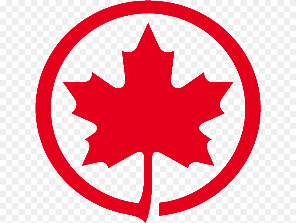 Air Canada Logo Symbol Air Canada Logo, Leaf, Plant, Maple Leaf, Person Free Transparent Png