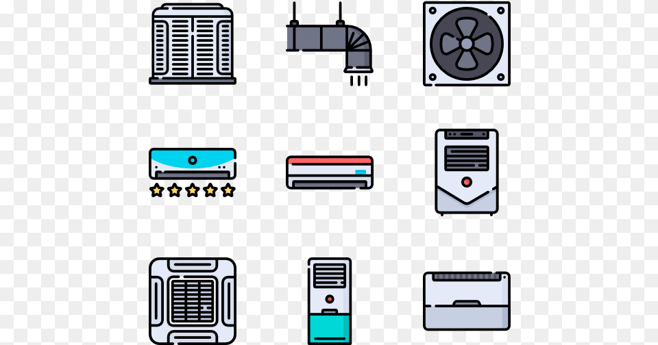 Air Conditioner Air Cooler Icon, Electronics, Hardware, Computer Hardware, Device Free Png Download