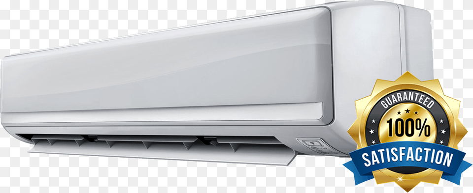 Air Conditioner With Guarantee Badge Computer Monitor, Device, Appliance, Electrical Device, Air Conditioner Free Transparent Png