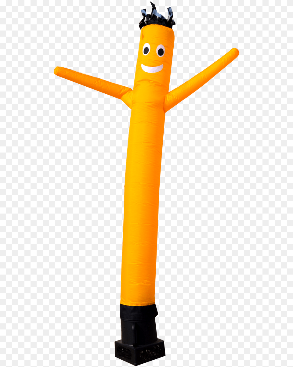 Air Dancers Inflatable Tube Man 6ft Yellow Inflatable Man, Cross, Symbol, Sword, Weapon Free Png