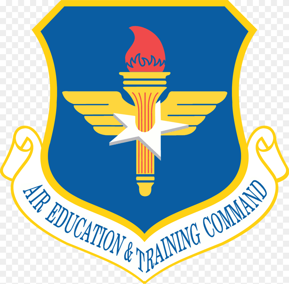 Air Education And Training Command Air Force Aetc, Emblem, Symbol, Logo, Aircraft Png Image
