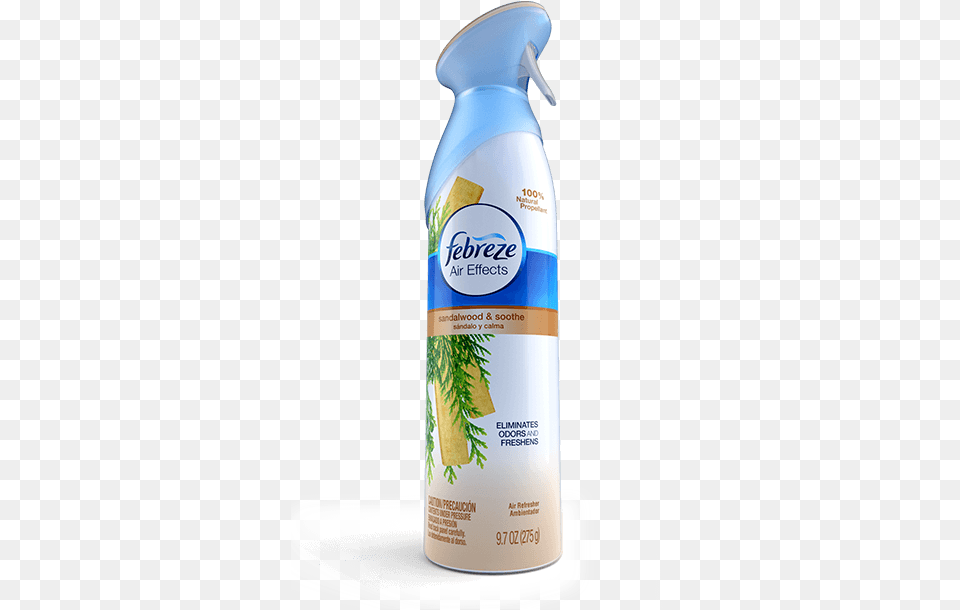 Air Effects Sandalwood Amp Soothe Febreze Air Effects Linen, Bottle, Herbal, Herbs, Lotion Free Png Download