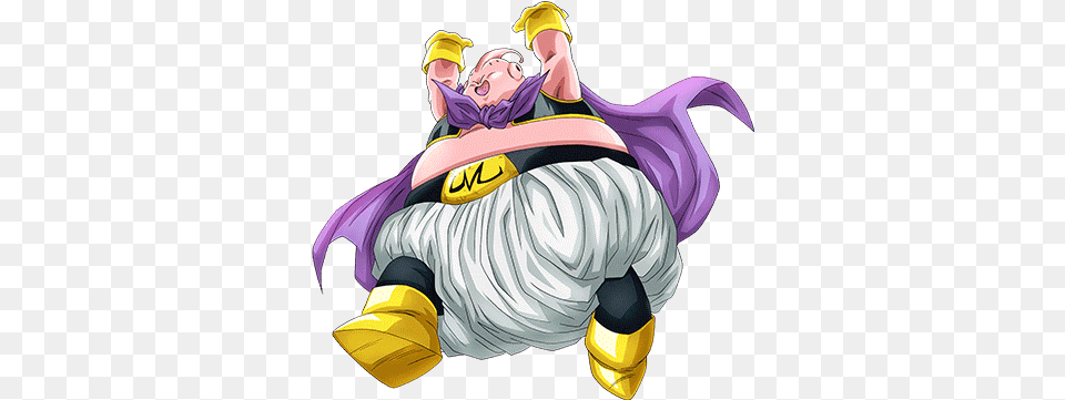 Air Fat Majin Buu Fanart, Book, Comics, Publication, Adult Free Png Download