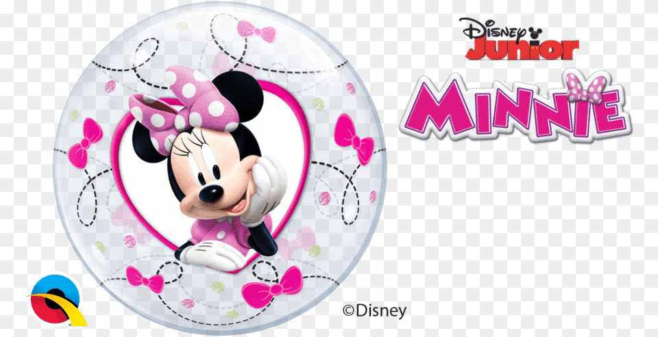 Air Fill Disney Minnie Bubble Balloon Disney Junior, Book, Comics, Publication Free Png