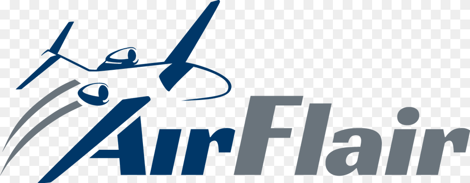 Air Flair Logo, Aircraft, Transportation, Vehicle, Airplane Png Image
