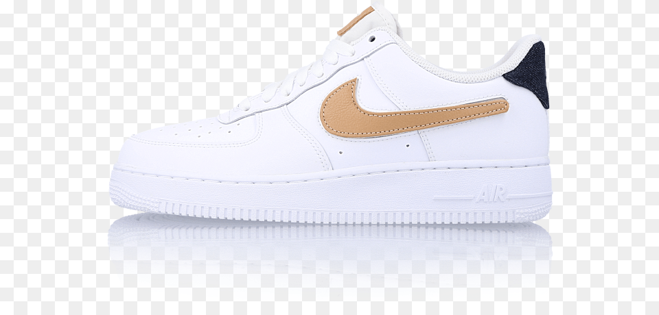Air Force 1 07 Lv8 3 Removable Swoosh Pack White Air Force Mid, Clothing, Footwear, Shoe, Sneaker Png Image