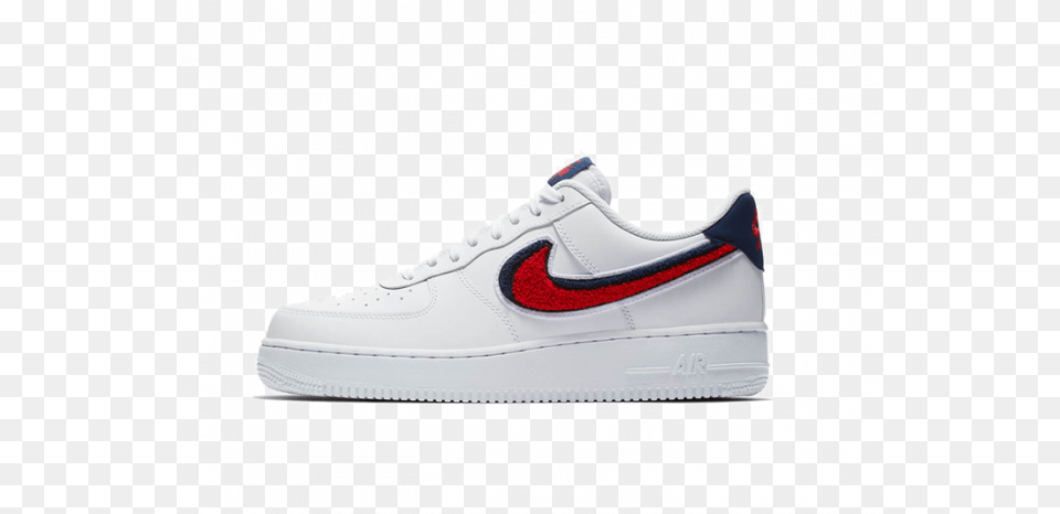 Air Force 1 Chenille Swoosh, Clothing, Footwear, Shoe, Sneaker Free Png Download