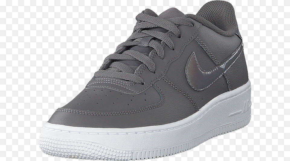 Air Force 1 Gs Gunsmokegunsmoke White Sneakers, Clothing, Footwear, Shoe, Sneaker Free Png