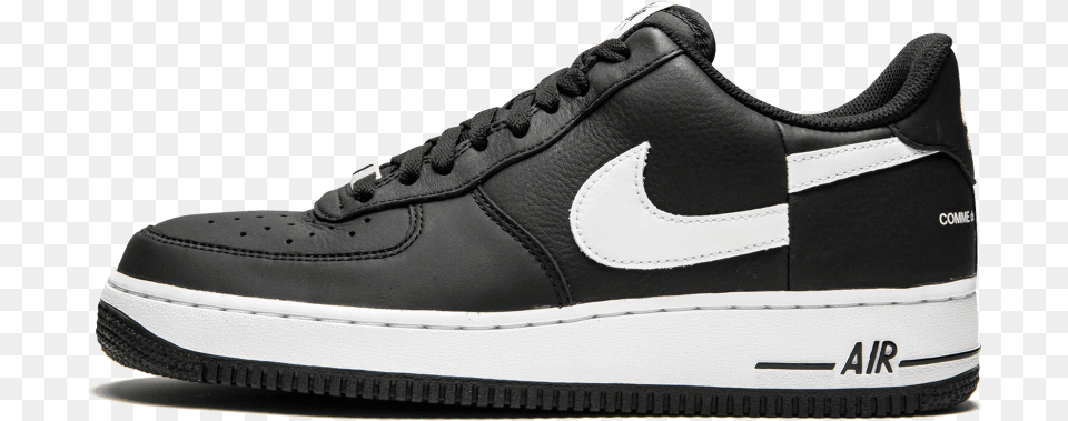 Air Force 1 Split Swoosh Supreme X Comme Des Nike Air Force 1, Clothing, Footwear, Shoe, Sneaker Free Png