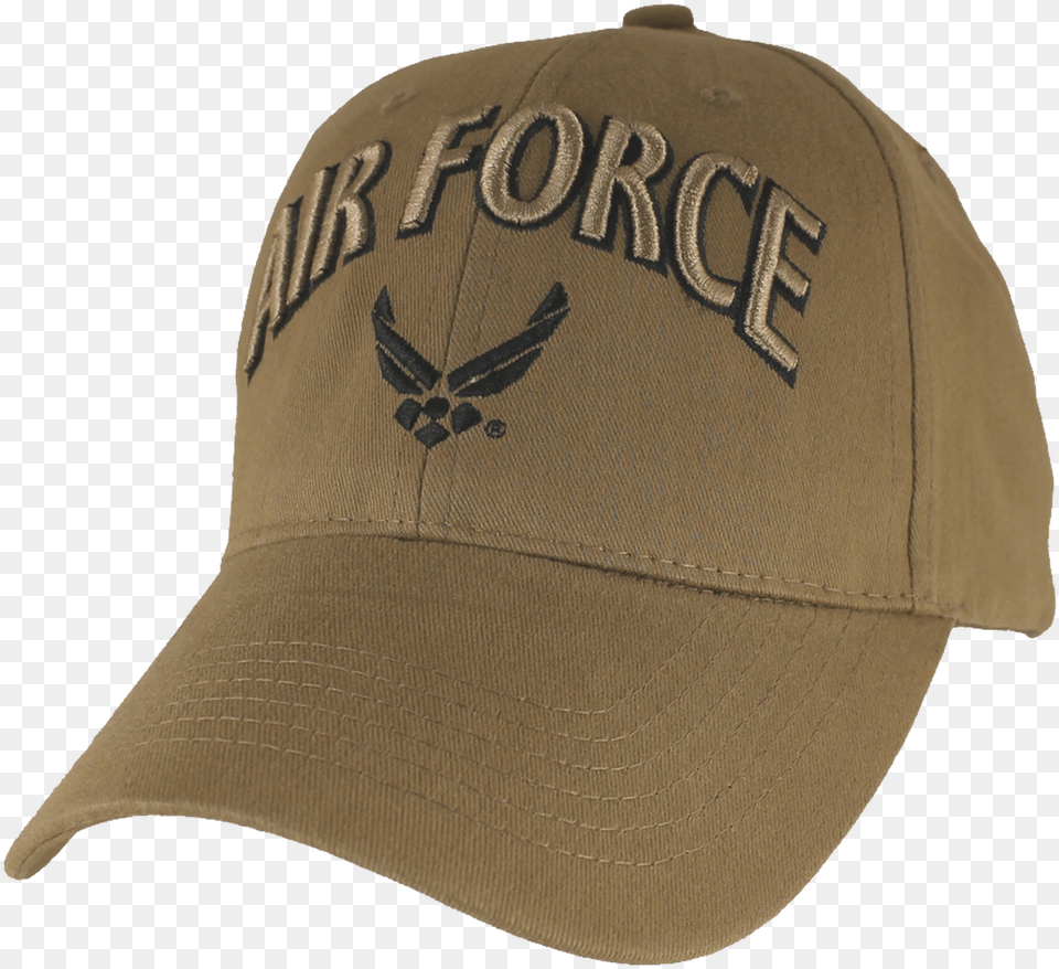 Air Force Cap Wings Logo Cotton Coyote Baseball Cap, Baseball Cap, Clothing, Hat Free Transparent Png