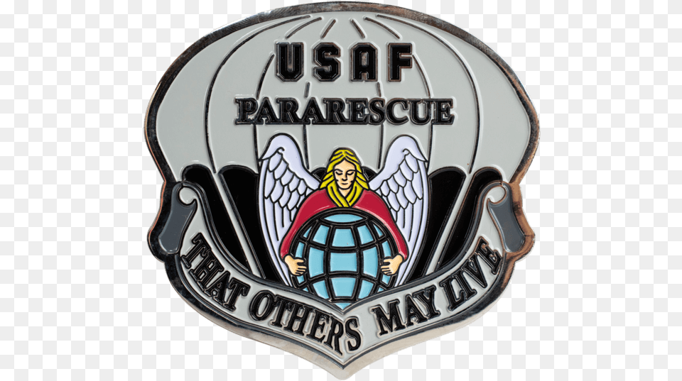 Air Force Challenge Coin Challenge Coin, Badge, Logo, Symbol, Person Free Png Download